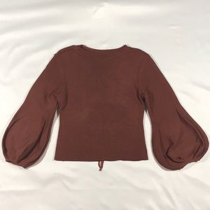 Womens Crop Sweater